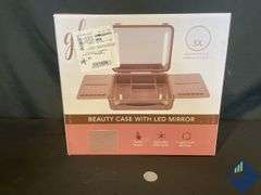 Glo Tech Beauty Case w/ LED Mirror - Like New - Like New