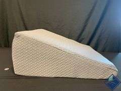 Grey Memory Foam Wedge Pillow - Like New