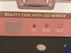 Glo Tech Beauty Case w/ LED Mirror - Like New - Like New