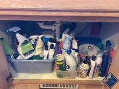 Kitchen Cleaning Products, etc.