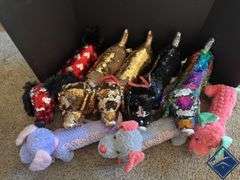 Sequined Dachshund Stuffies