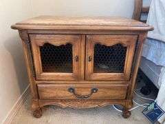John A Colly & Sons Wooden Nighstand