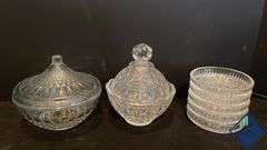 Cut Glass Candy Dish Collection