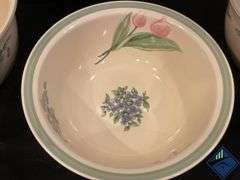 Pfaltzgraff Garden Party Serving Bowls