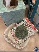 Woven Baskets, Tissues, Scale, Mirror, etc.