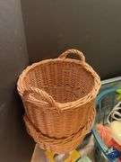 Woven Baskets, Tissues, Scale, Mirror, etc.