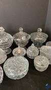 Cut Glass Candy Dish Assortment