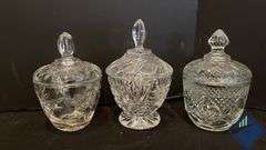 Cut Glass Candy Dish Collection