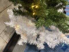 Merry Christmas Lighted Cone Tree - Used