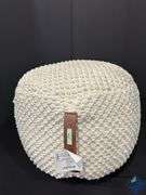 Woven Indoor Pouf