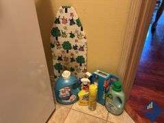 Lysol Cleaning Products, Mini Ironing Board, Mr. Clean Magic Erasers & Laundry Detergent