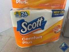 Kleenex Hand Towels & Scott Comfort Plus Toilet Paper