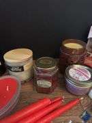 Assorted Candles & Scentsy Warmer