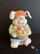 Bunny Rabbit Cookie Jar