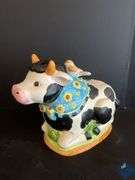 International Art Cow Cookie Jar