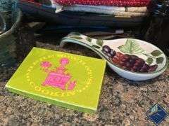 Decanter, Salt & Pepper Shakers, Pot Holders, etc.
