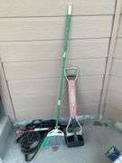Pet Waste Scooper, Hose & Broom
