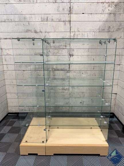 Rolling Glass Display Unit