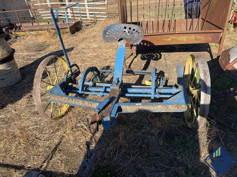 Antique 2 Row Plow