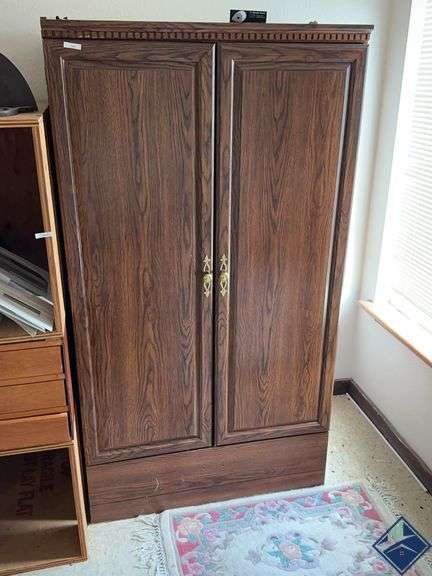 Wooden Wardrobe *contents not included*