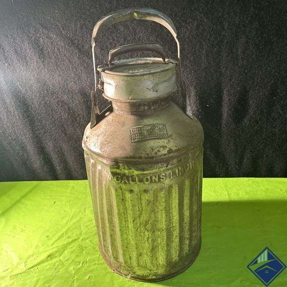 Antique Ellisco Five Gallon Gas/Oil Can