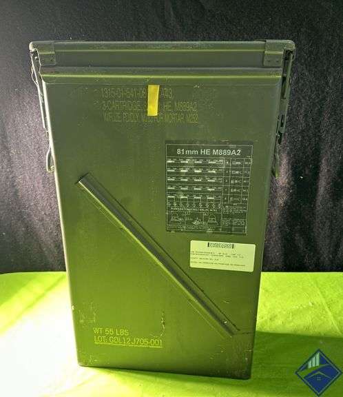 Large Metal Ammo Box