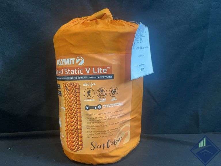 Klymit Insulated Static V Lite Sleep Pad - Retail: $ 75.99