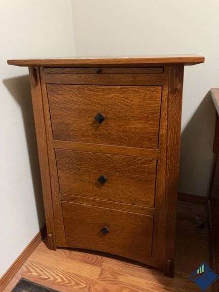 Simply Amish Mission 3 Drawer Dresser