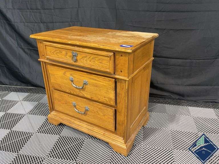 Lexington American Country West 3 Drawer Nightstand