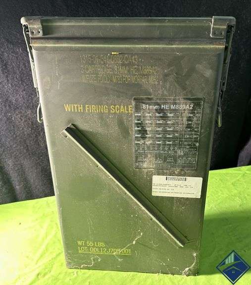 Large Metal Ammo Box