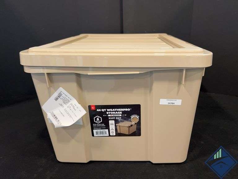 44Qt Weatherpro Storage Container