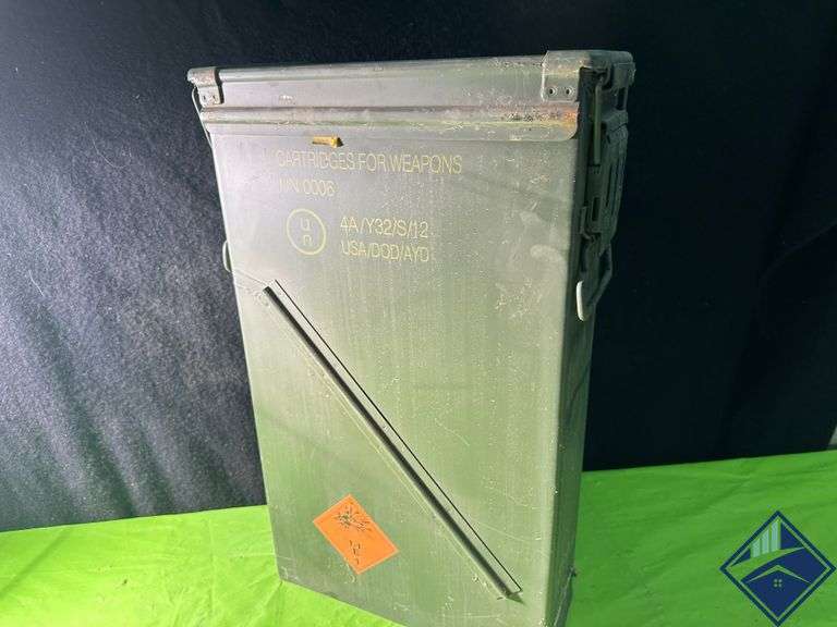 Large Metal Ammo Box