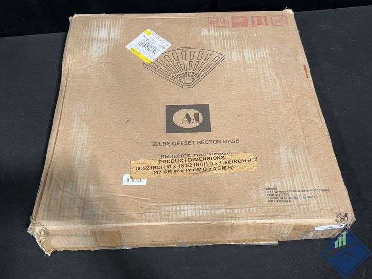 26lbs Offset Sector Base for a Patio Umbrella