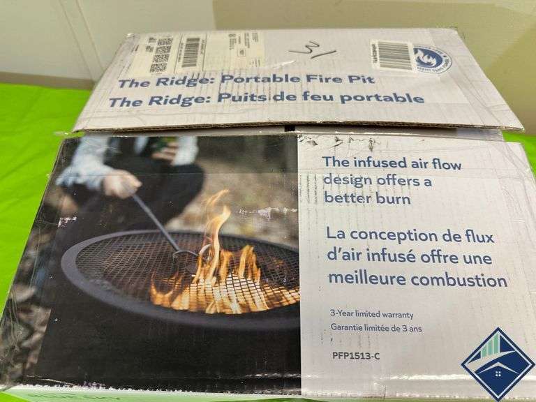 Blue Sky the Ridge Portable Fire Pit (New in Box)