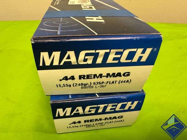 Two Boxes .44 Rem-Mag Ammo