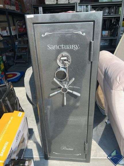 Sanctuary 10.8 Cubic Ft Safe  - Retail: $ 499.99  - Mixed Condition