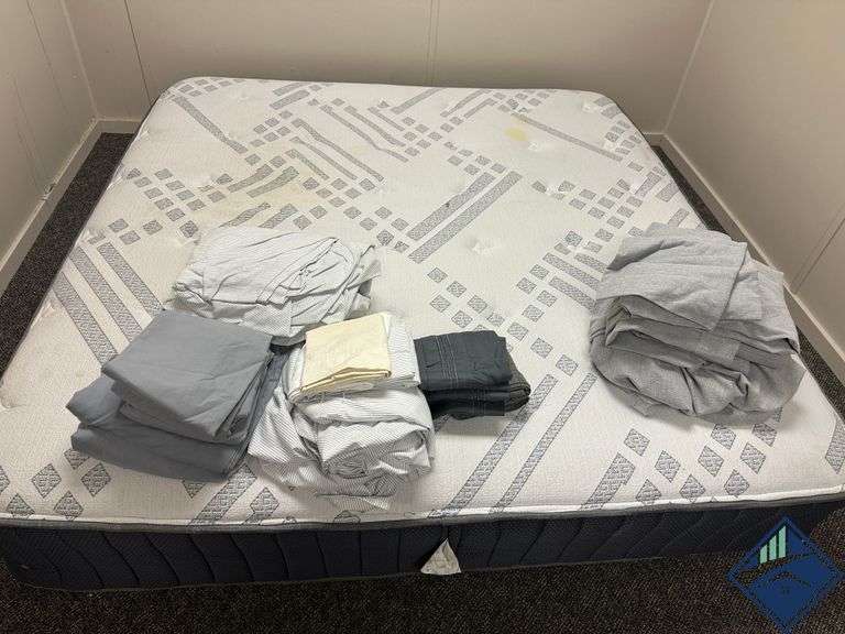 King Size Bed Mattress by Sound Sleep Products with Sets of Sheets