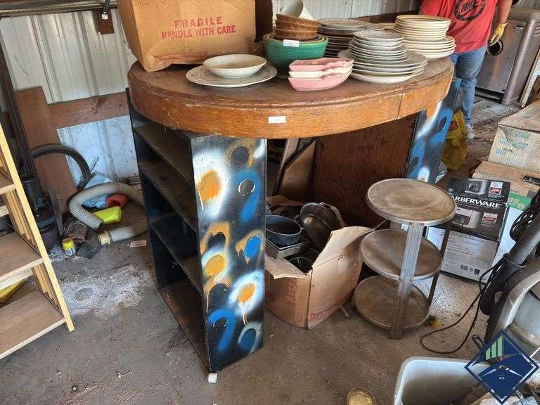 Tabletop And Bookshelves