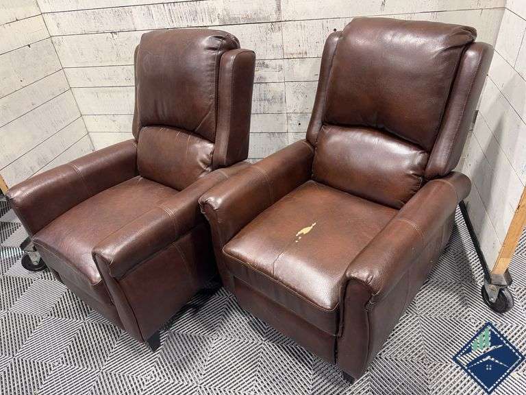 Brown Leather Recliners