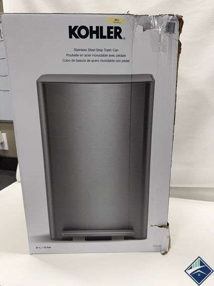 Kohler 13 Gallon Trash Can - Retail: $ 114.99   - *NEW*