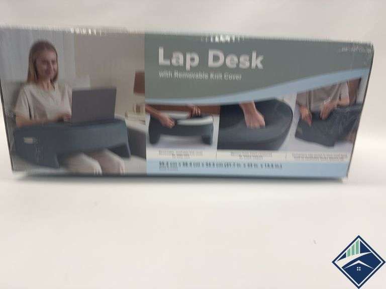 Lap Desk with Removable Knit Cover - Retail: $ 54.99   - Like New