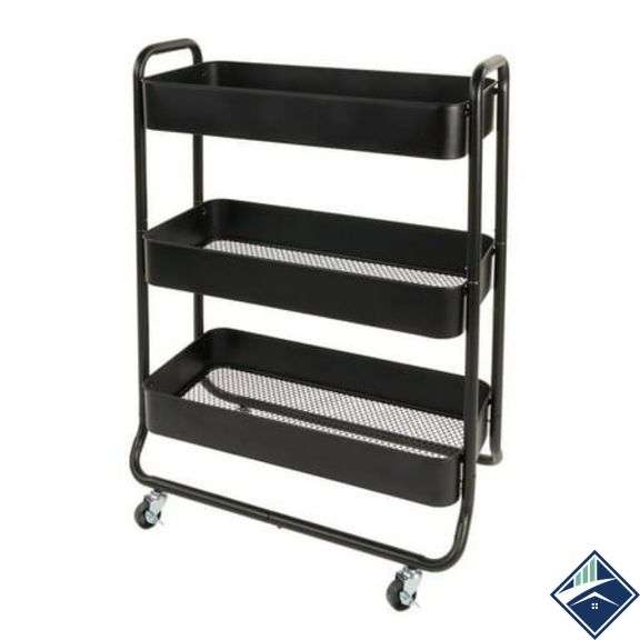 Neatfreak 3-Tier Extra-Wide Rolling Cart - Retail: $ 49.99   - *NEW*