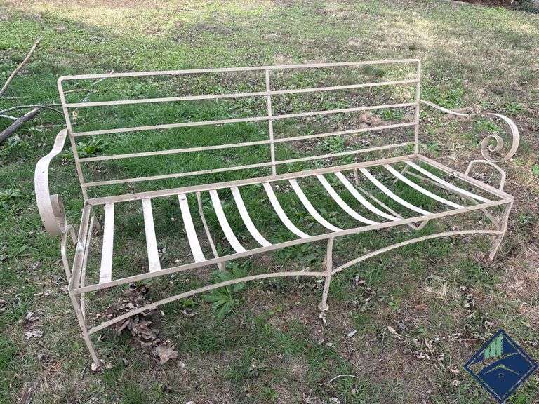 Metal Outdoor Bench