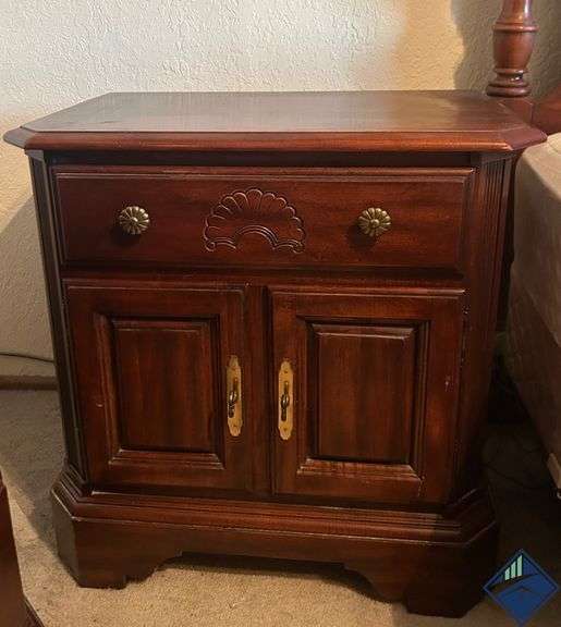 Keller Solid Wood Nightstand *upstairs*