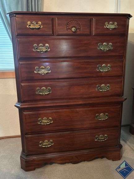 Keller Solid Wood Six-Drawer Chest *upstairs*