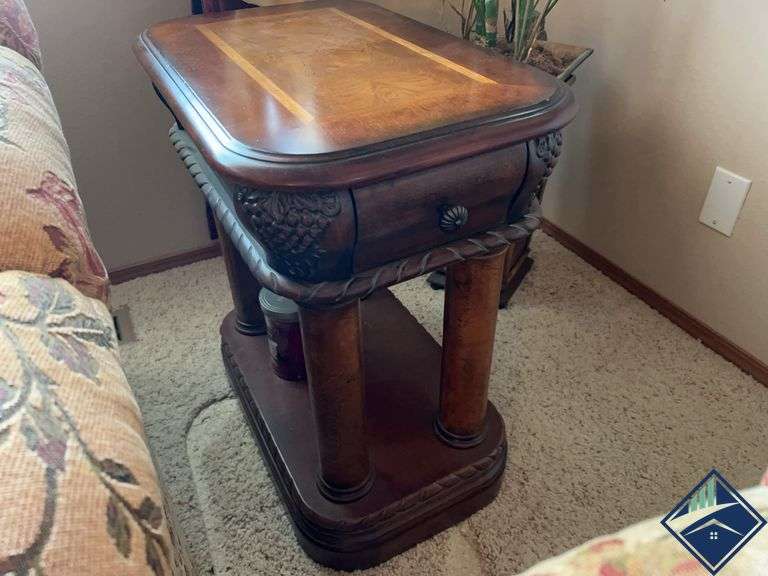 Aspenhome Wooden End Table with Drawer *upstairs*
