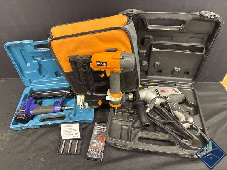 Power Tools Bundle With Cases and Accessories