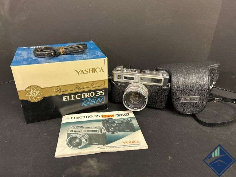 Yashica Electro 35 GSN Camera with Original Box and Accessories