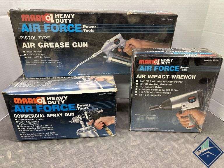 Marq Heavy Duty Air Force Power Tools Set