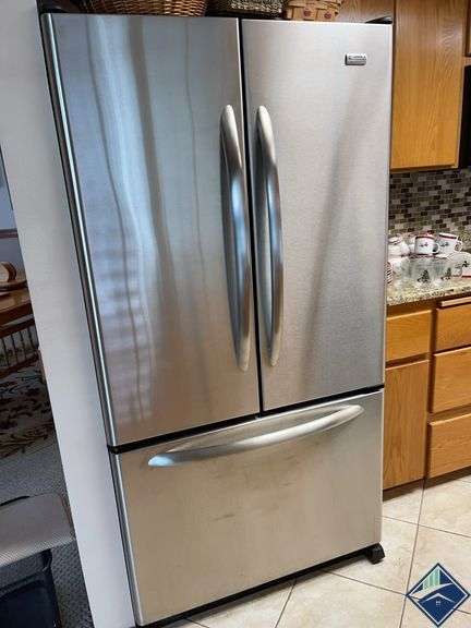 Kenmore Elite French Door Refrigerator Stainless Steel *upstiars, buyer must unhook*